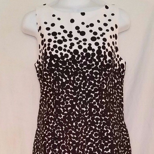 LF Leslie Fay Womens Dress‎ Lined Stretch Cotton